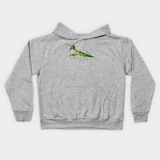 Steampunk praying mantis Kids Hoodie